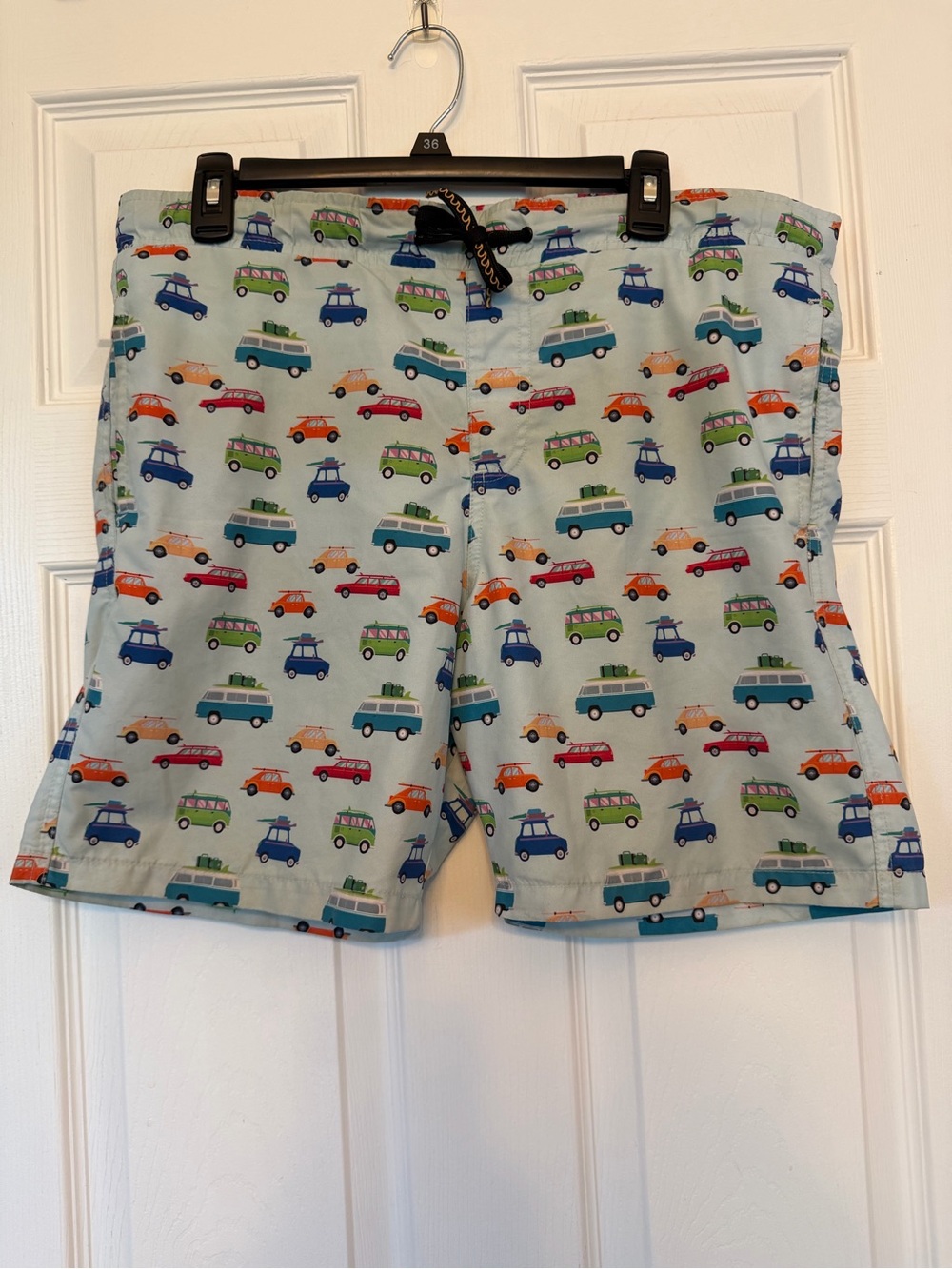 Surf Society Swimwear Aqua Medium Trunks. Medium